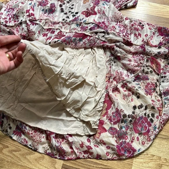 Free People Closer To The Heart Tiered Floral Dress Size XS - Picture 12 of 16
